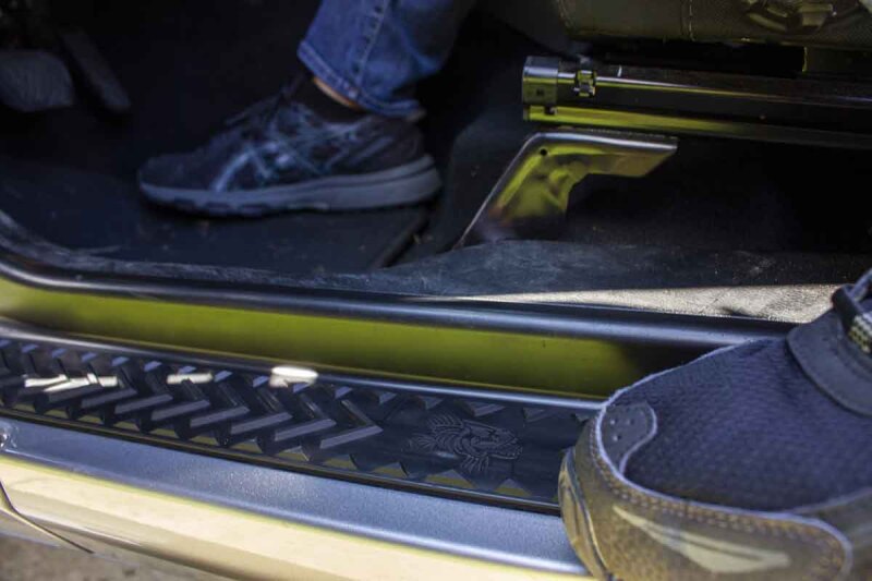 Jeep Wrangler Unlimited JLU Entry Guards - Front + Rear - Fishbone Offroad - Durable TPU Plastic - `18-`27